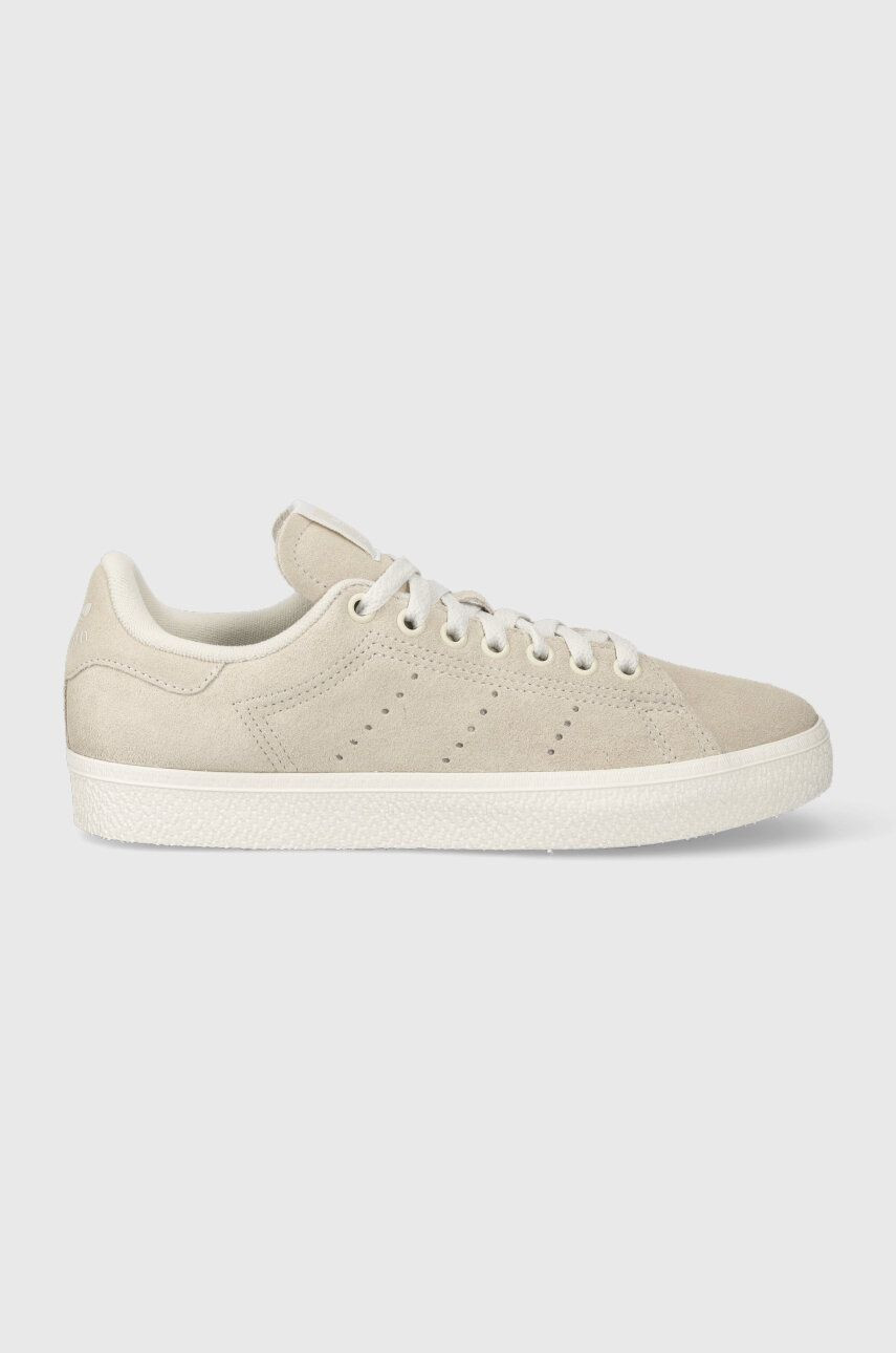 Semišové tenisky adidas Originals Stan Smith CS W béžová farba, IG0344