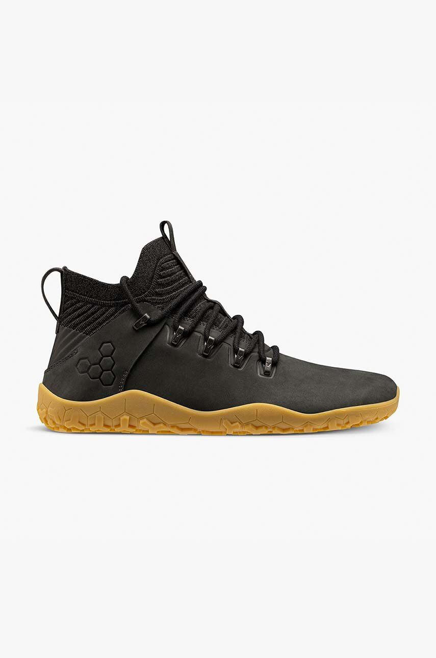 Topánky Vivobarefoot MAGNA TRAIL II FG dámske, čierna farba, jemne zateplené, 206081