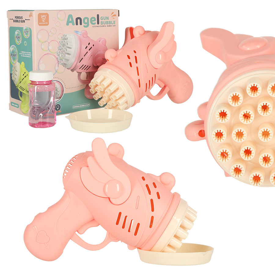 Guľomet na mydlové bubliny - ružový