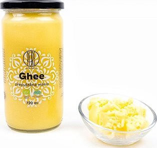 Ghee, přepuštěné máslo, bio, 760 ml