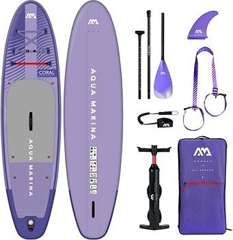 AQUA MARINA Coral 10'2'' × 31'' × 4.75'' Night Fade