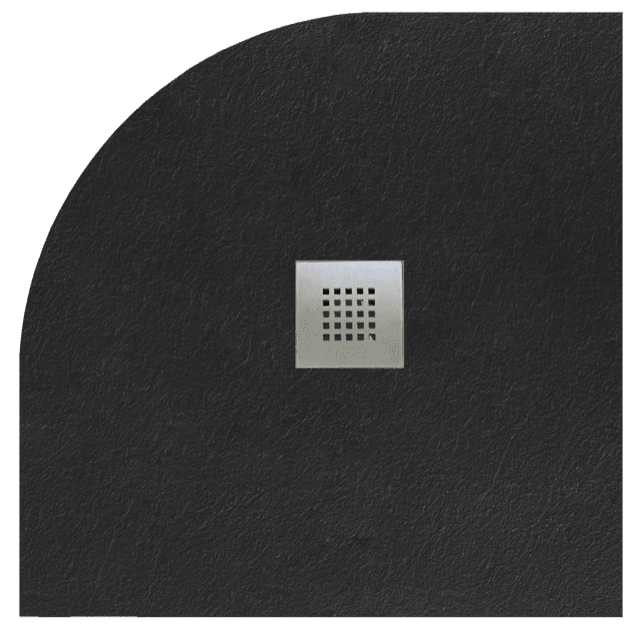 GELCO Sprchová vanička MITIA PMCR90 900x900 čierna profilovaná PMCR90