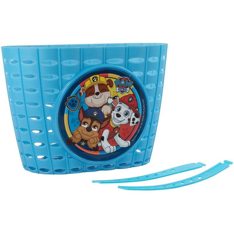 COLZANI - Detský košík na bicykel Paw Patrol modrý