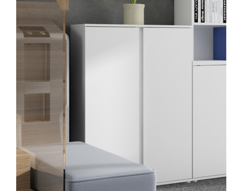 Skrinka Charles, 80 cm/120 cm, biela%