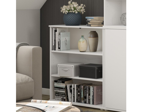 Regál Charles 60 cm/91 cm, biely%