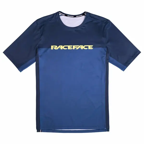 Men's Race Face INDY SS Navy Cycling Jersey