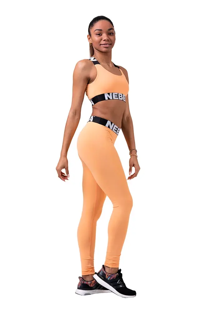 Nebbia Squad Hero Scrunch Butt Leggings 528 Light Orange M