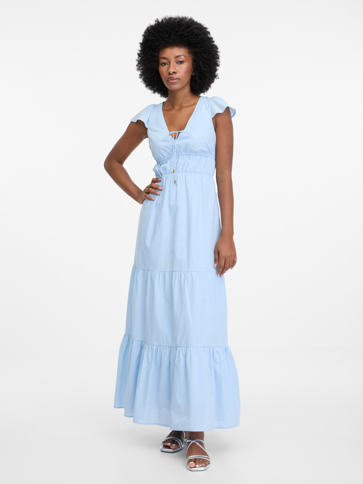 Orsay Light Blue Women's Maxi Dress - Women