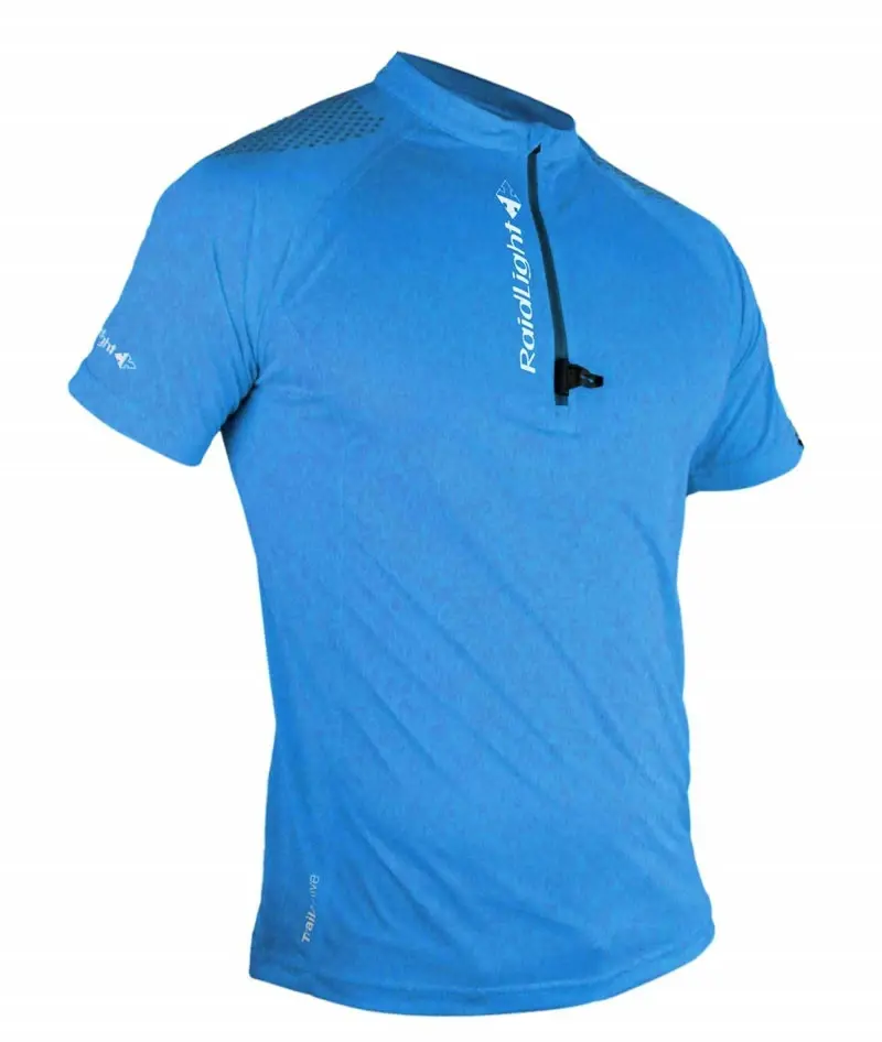 Men's T-shirt Raidlight Activ Run blue, XL