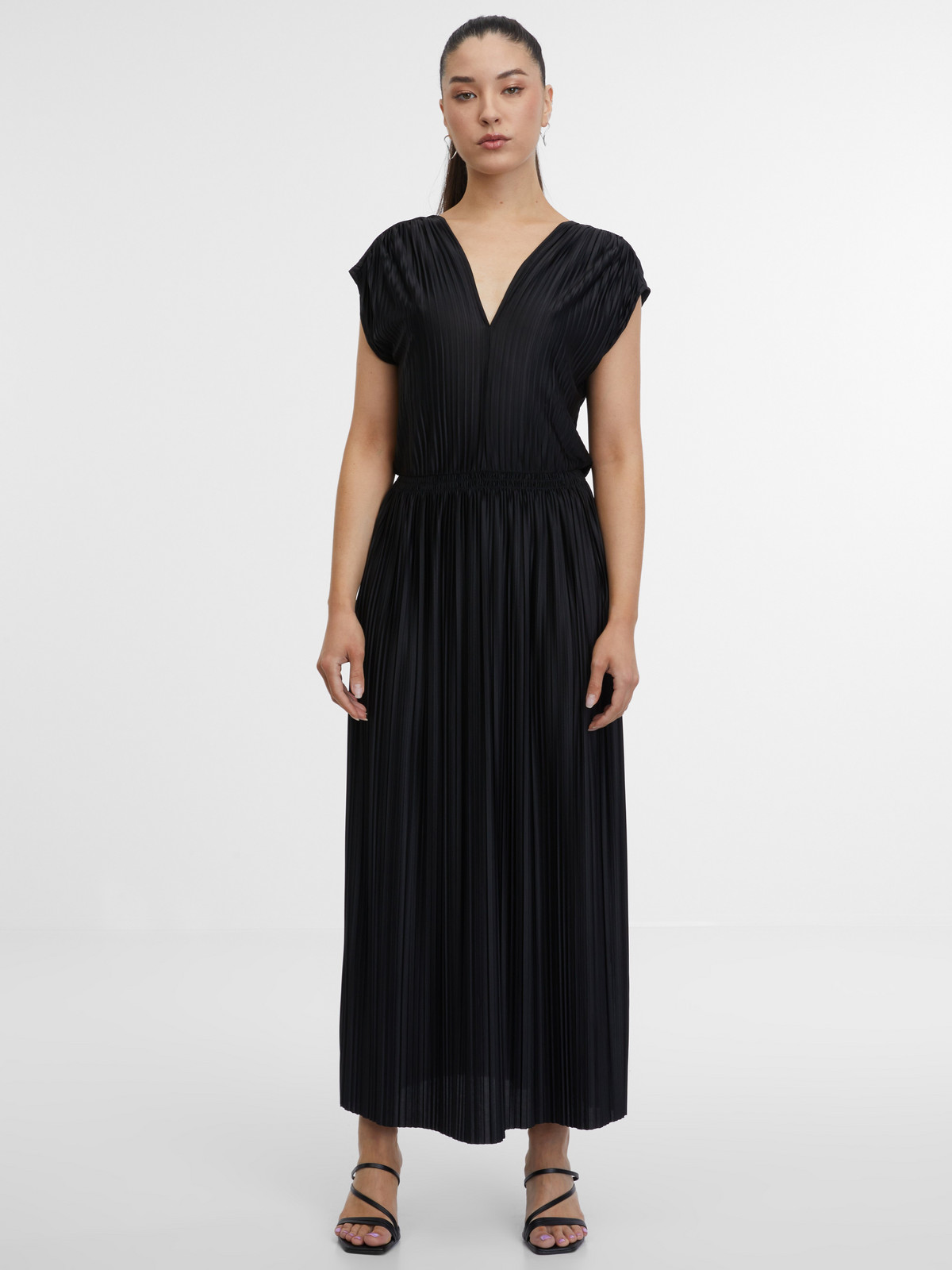Orsay Black Women's Midi Dress - Women's