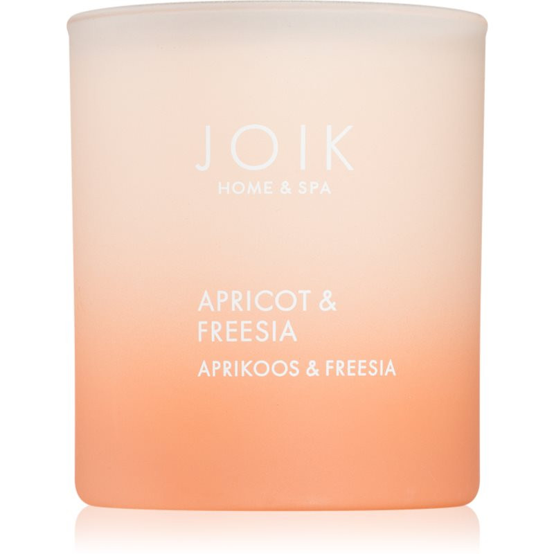 JOIK Organic Home & Spa Apricot & Freesia vonná sviečka 150 g