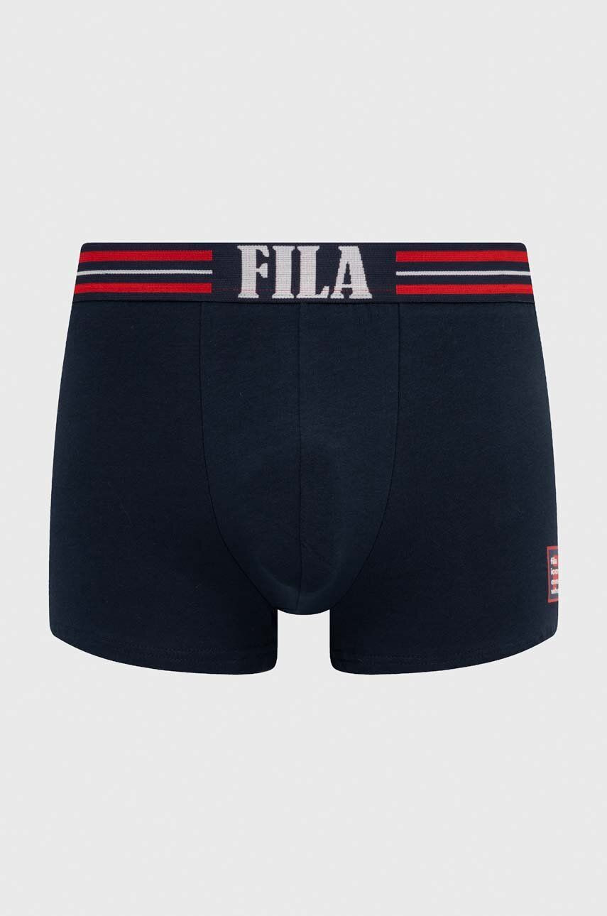 Boxerky Fila pánske, tmavomodrá farba, FU5234