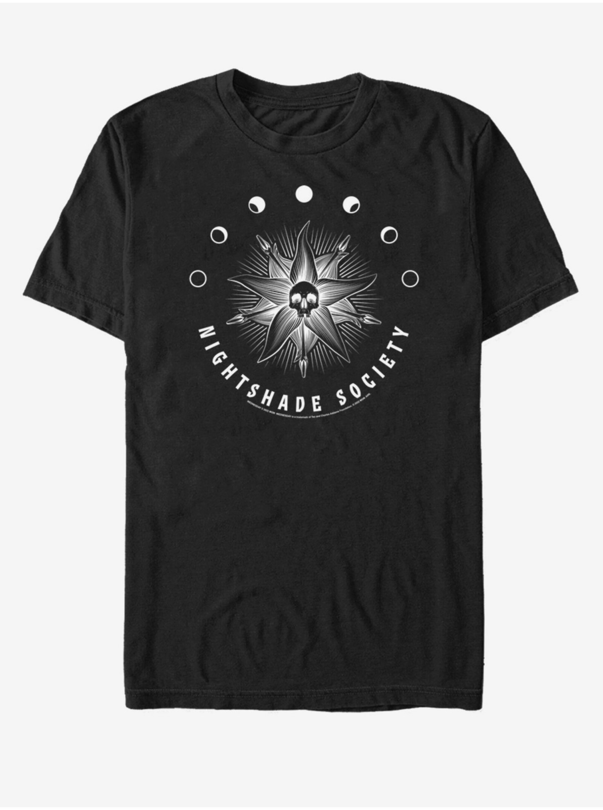 Čierne unisex tričko MGM Nightshade Society