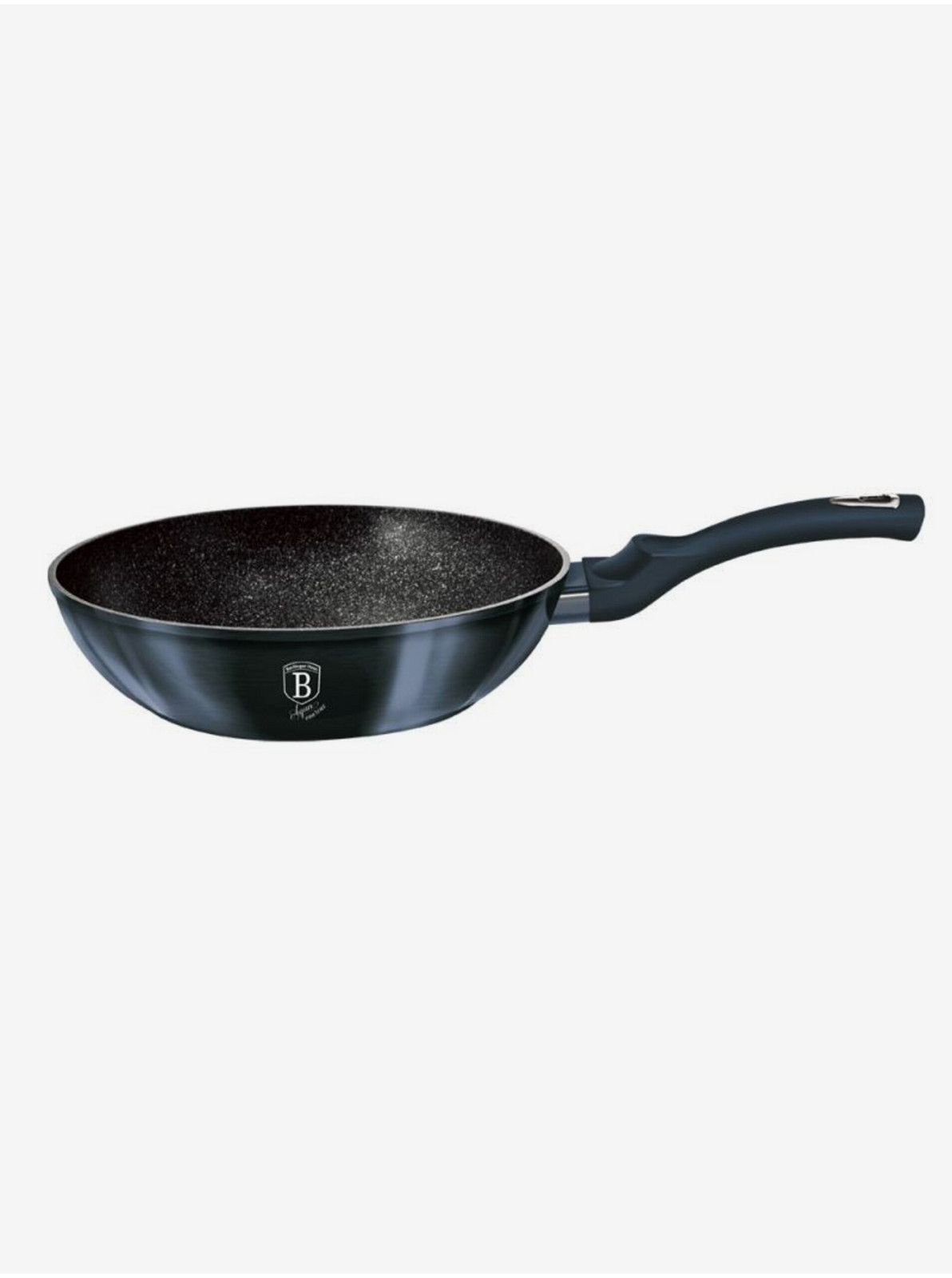 Wok panvica s mramorovým povrchom 30 cm BERLINGERHAUS Metallic Line Aquamarine Edition