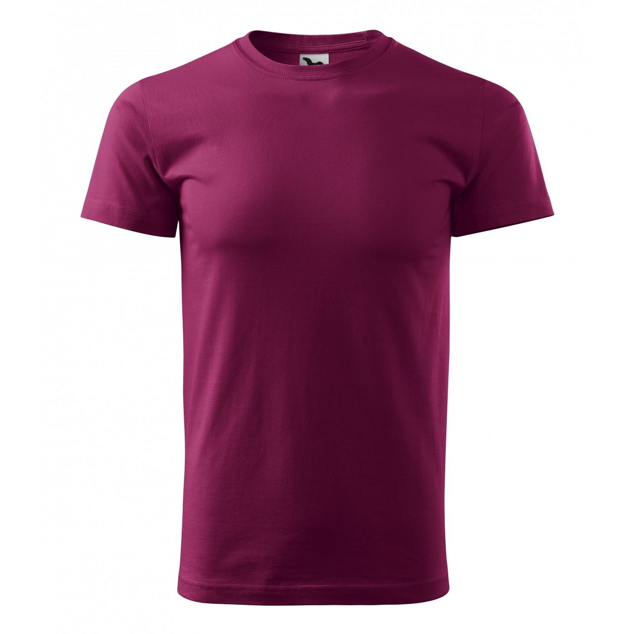 Tričko pánske Malfini Basic - burgundy, 4XL