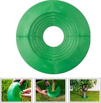 TREEGUARD Ochrana kmeňa stromu, priemer kmeňa do 11,5 cm, farba zelená