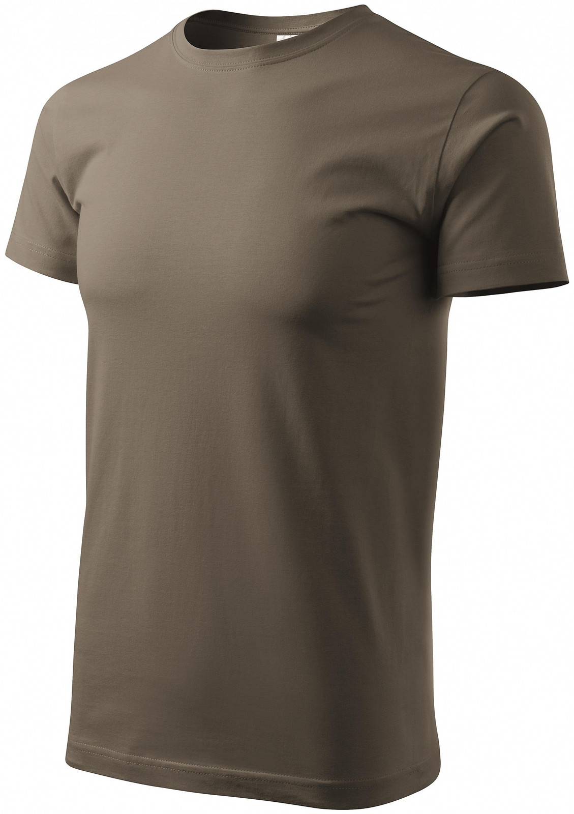Tričko vyššej gramáže unisex, army, XS