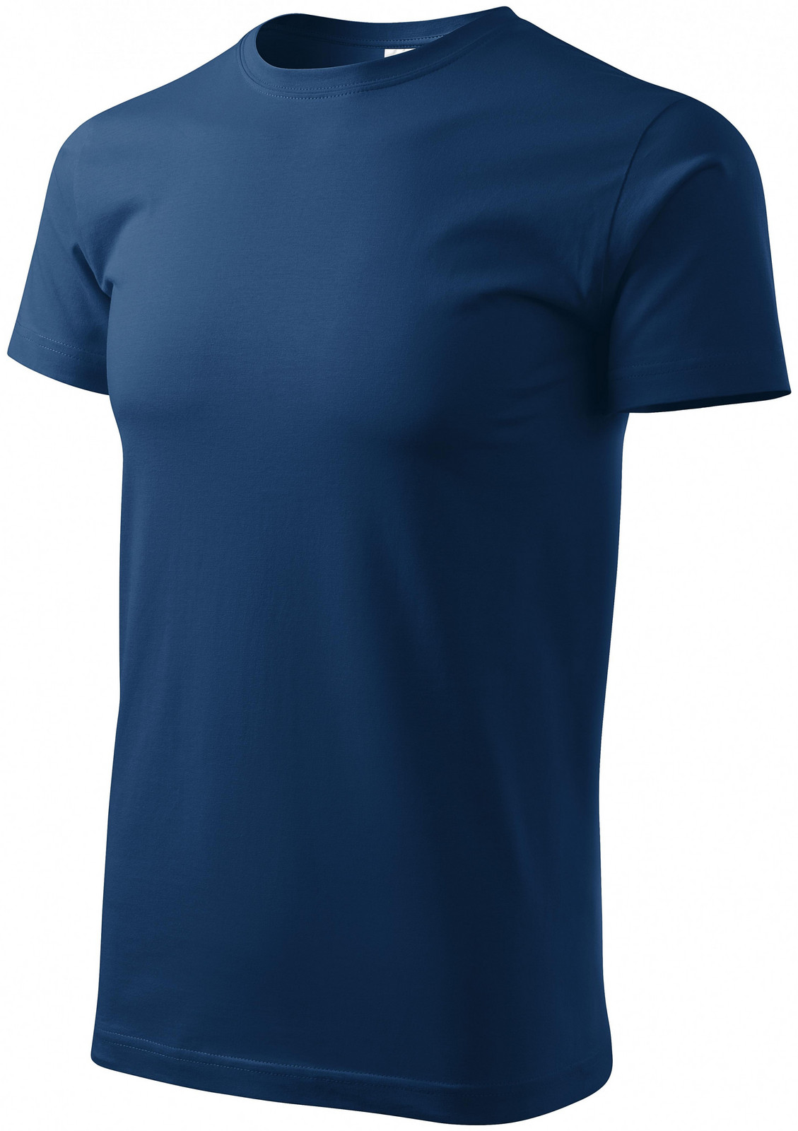 Tričko vyššej gramáže unisex, polnočná modrá, XS