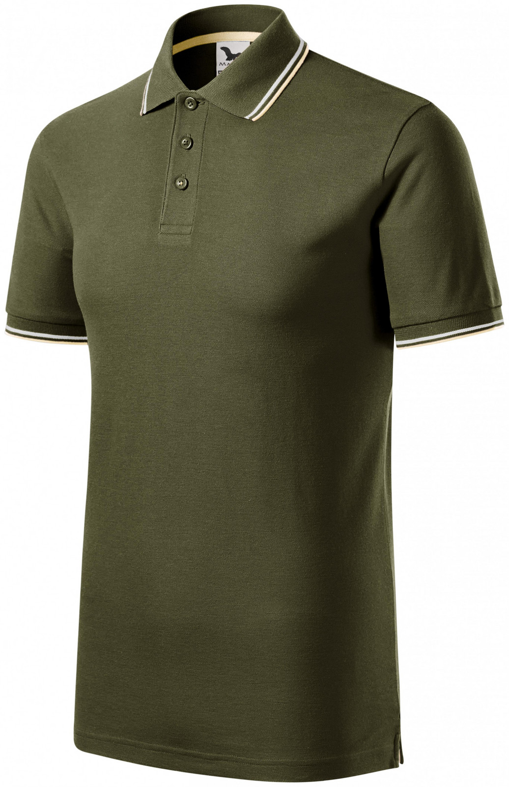 Pánska polokošeľa klasická, military, S