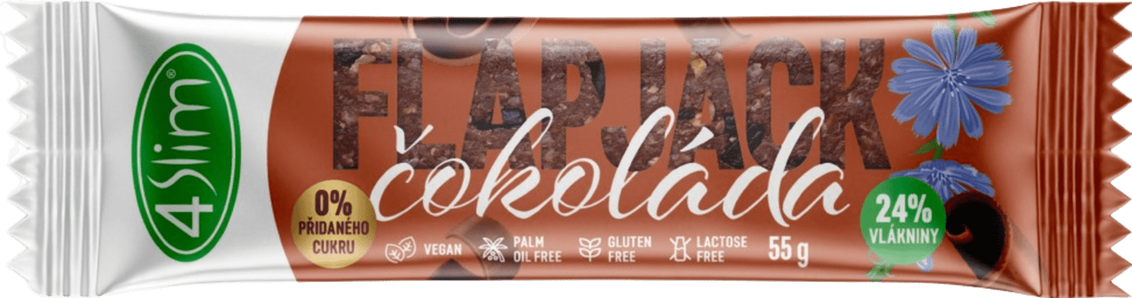 4Slim Flapjack čokoláda 55 g