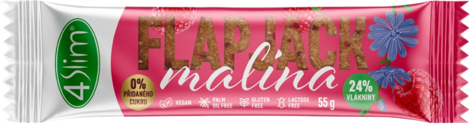 4Slim Flapjack malina 55 g