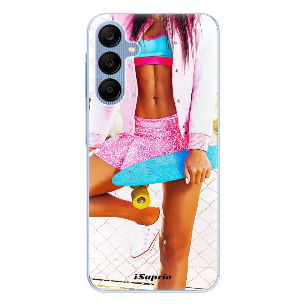 Odolné silikónové puzdro iSaprio - Skate girl 01 - Samsung Galaxy A25 5G