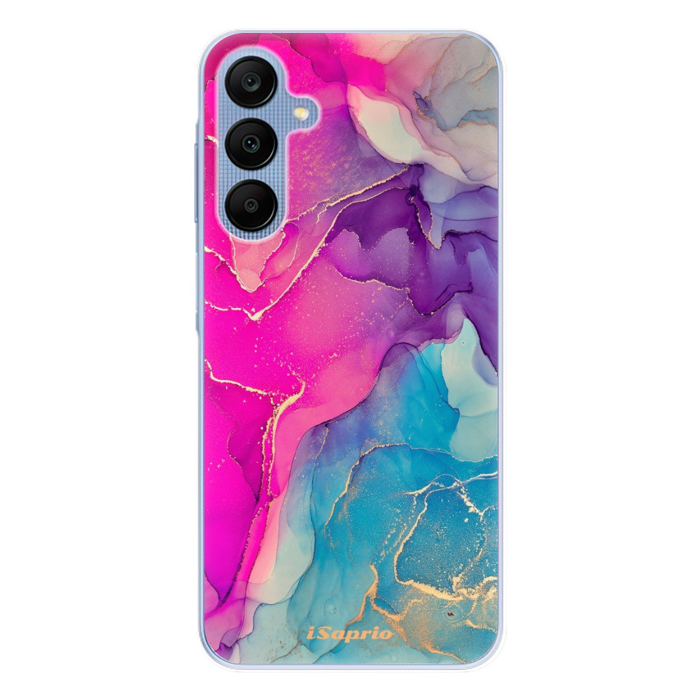 Odolné silikónové puzdro iSaprio - Purple Ink - Samsung Galaxy A25 5G