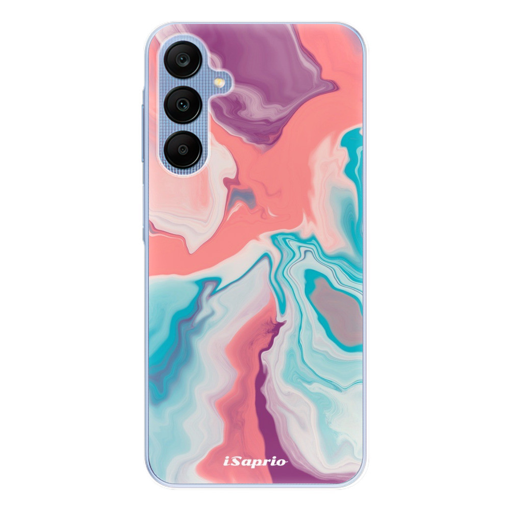 Odolné silikónové puzdro iSaprio - New Liquid - Samsung Galaxy A25 5G