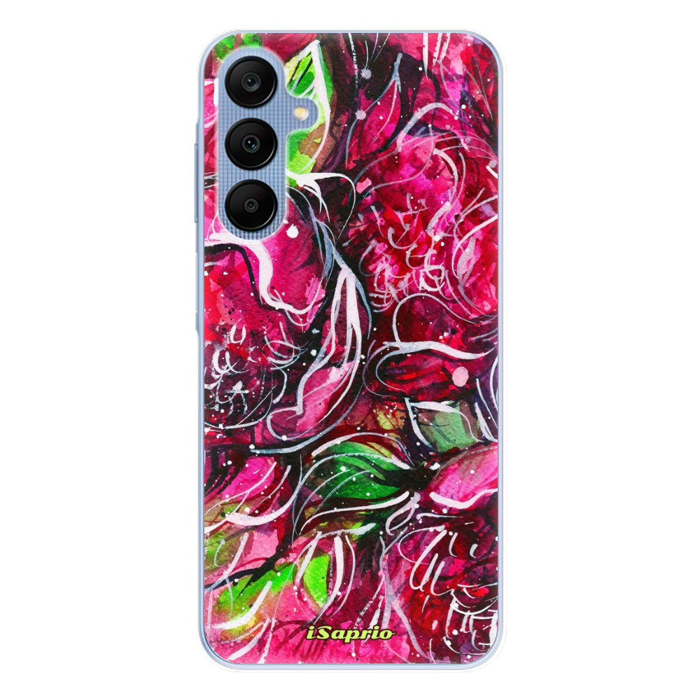 Odolné silikónové puzdro iSaprio - Burgundy - Samsung Galaxy A25 5G