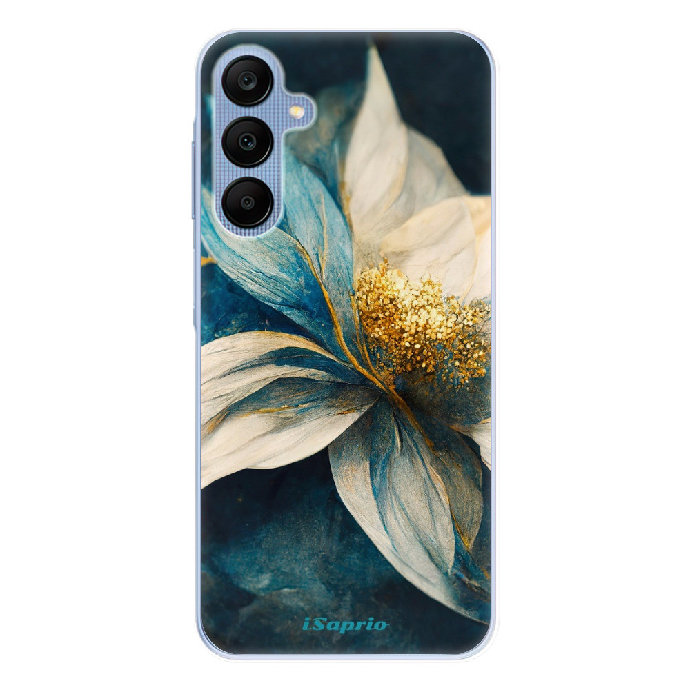 Odolné silikónové puzdro iSaprio - Blue Petals - Samsung Galaxy A25 5G