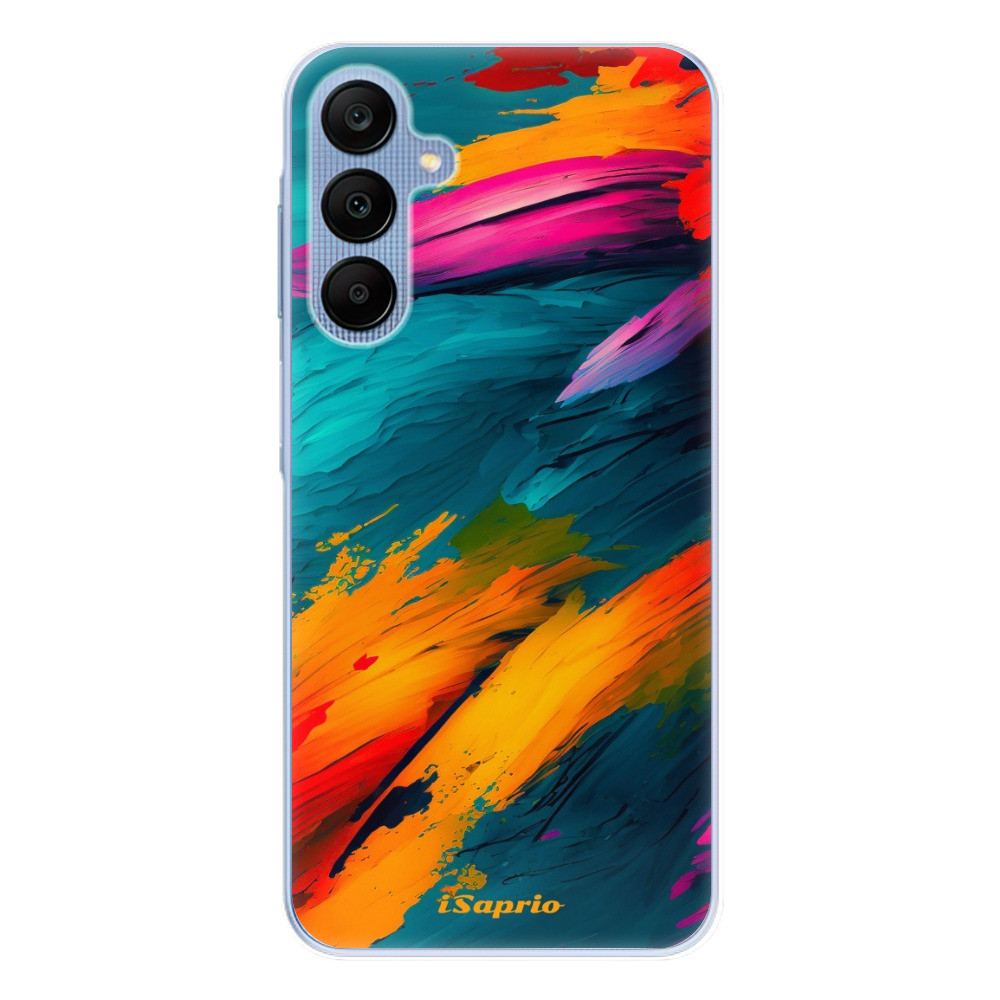 Odolné silikónové puzdro iSaprio - Blue Paint - Samsung Galaxy A25 5G