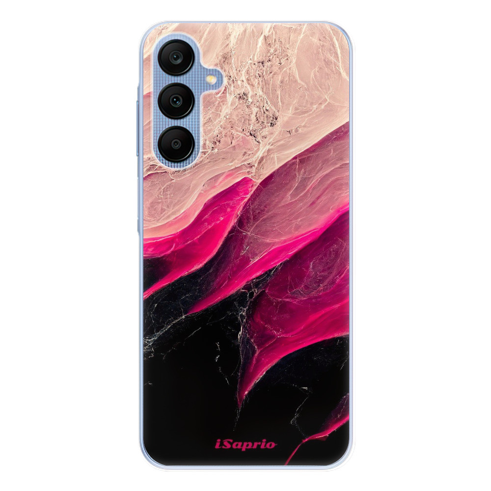 Odolné silikónové puzdro iSaprio - Black and Pink - Samsung Galaxy A25 5G