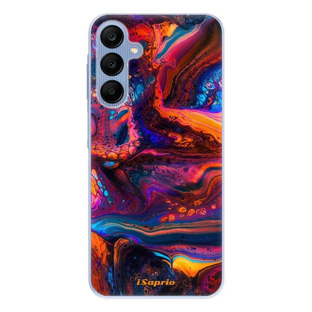 Odolné silikónové puzdro iSaprio - Abstract Paint 02 - Samsung Galaxy A25 5G