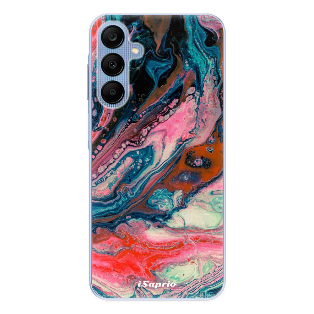 Odolné silikónové puzdro iSaprio - Abstract Paint 01 - Samsung Galaxy A25 5G
