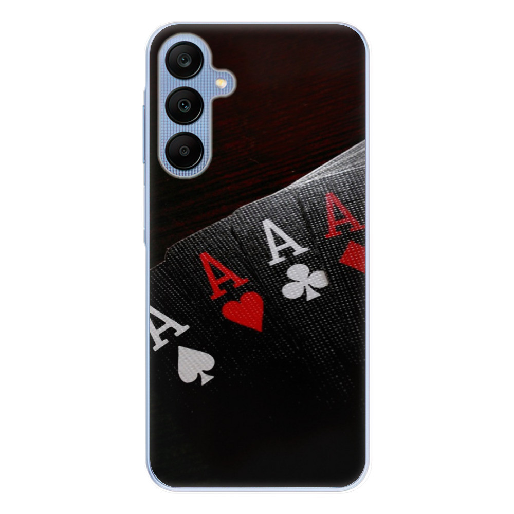 Odolné silikónové puzdro iSaprio - Poker - Samsung Galaxy A25 5G