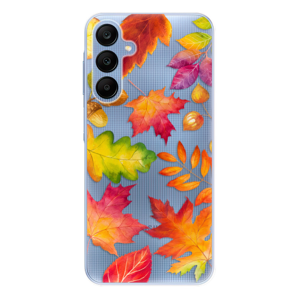 Odolné silikónové puzdro iSaprio - Autumn Leaves 01 - Samsung Galaxy A25 5G