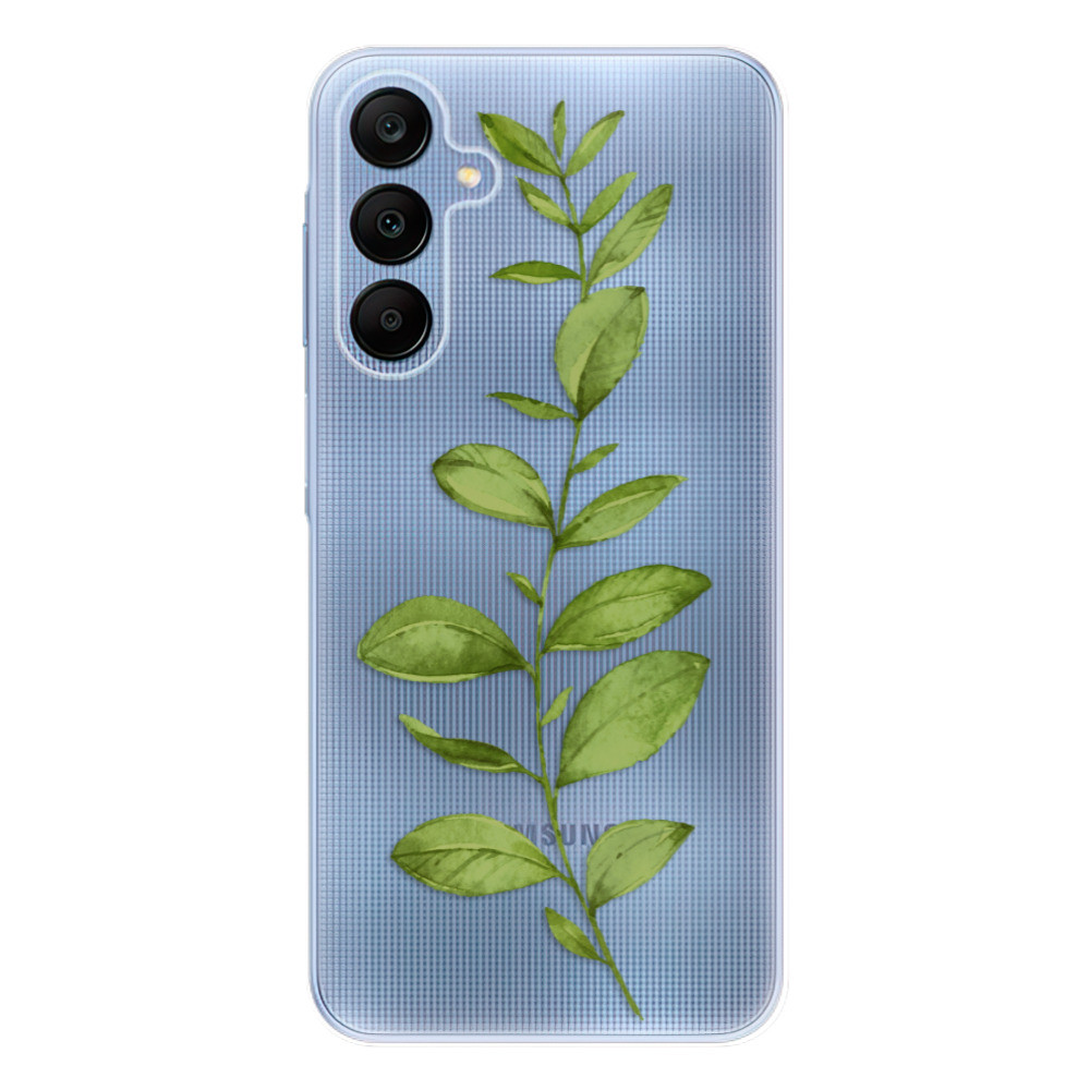 Odolné silikónové puzdro iSaprio - Green Plant 01 - Samsung Galaxy A25 5G