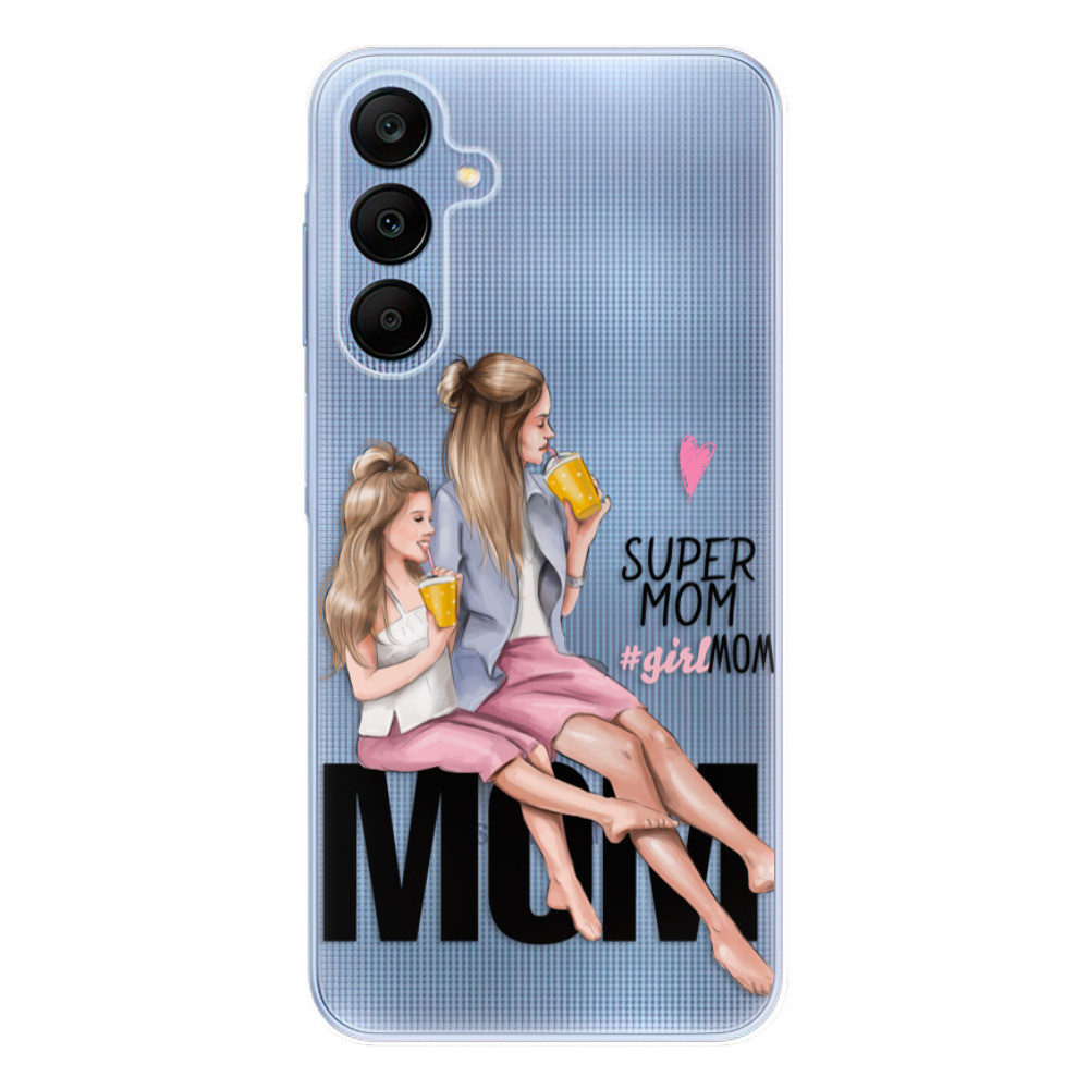 Odolné silikónové puzdro iSaprio - Milk Shake - Blond - Samsung Galaxy A25 5G