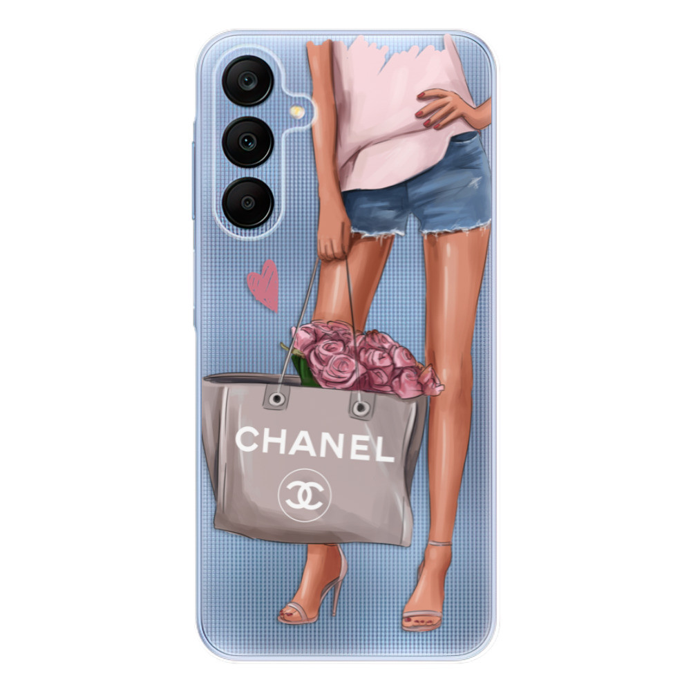 Odolné silikónové puzdro iSaprio - Fashion Bag - Samsung Galaxy A25 5G