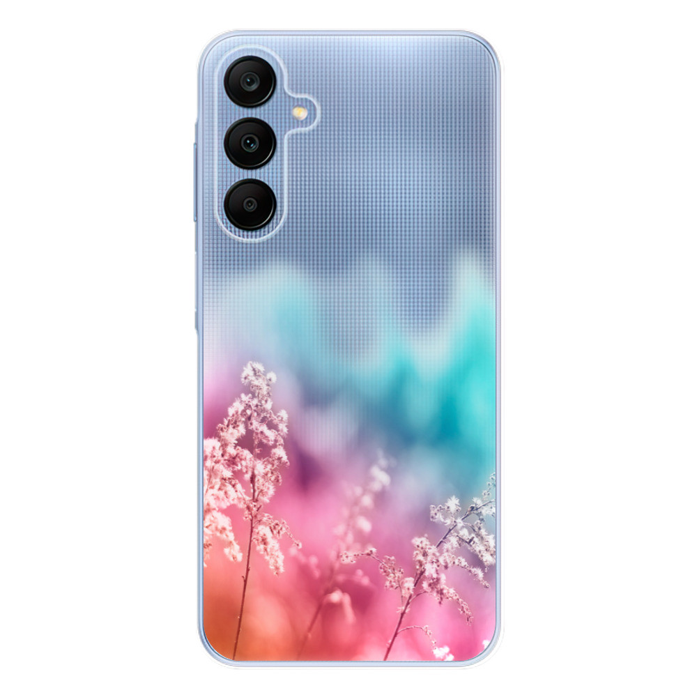 Odolné silikónové puzdro iSaprio - Rainbow Grass - Samsung Galaxy A25 5G