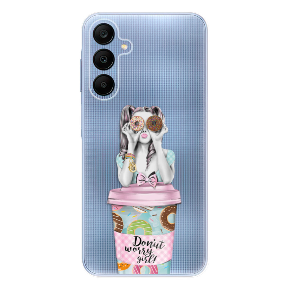 Odolné silikónové puzdro iSaprio - Donut Worry - Samsung Galaxy A25 5G