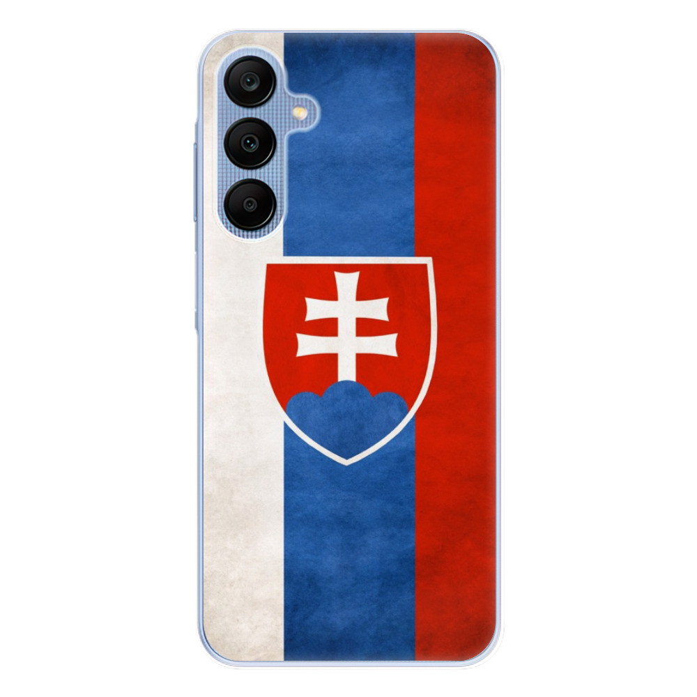 Odolné silikónové puzdro iSaprio - Slovakia Flag - Samsung Galaxy A25 5G