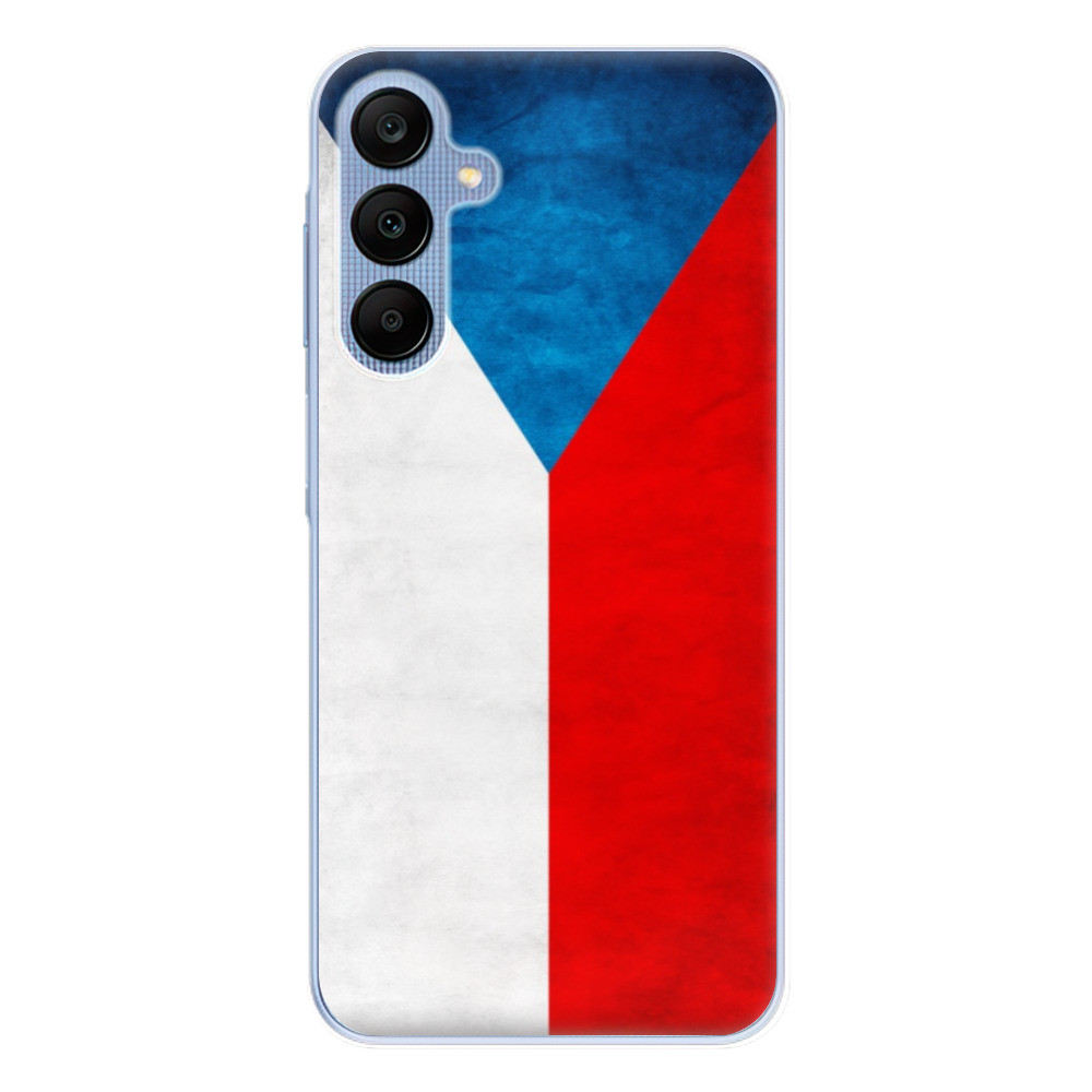 Odolné silikónové puzdro iSaprio - Czech Flag - Samsung Galaxy A25 5G