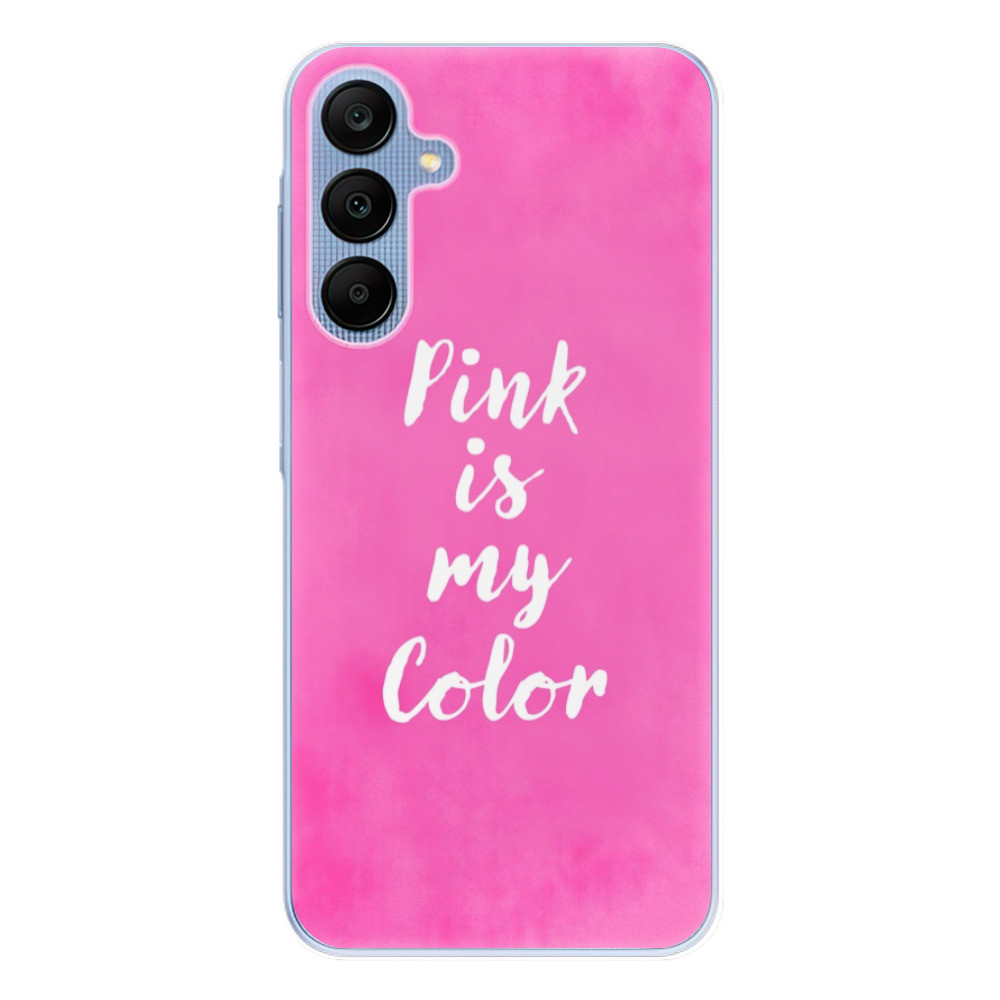 Odolné silikónové puzdro iSaprio - Pink is my color - Samsung Galaxy A25 5G