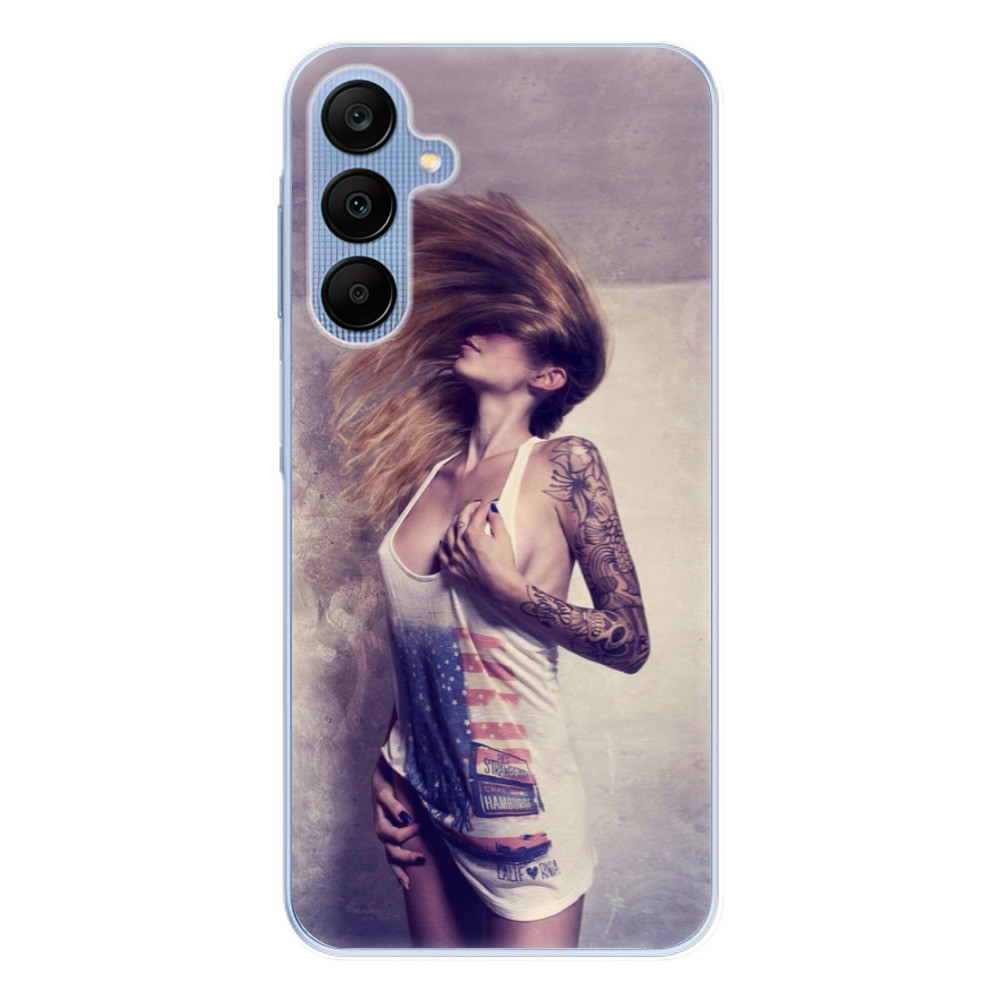 Odolné silikónové puzdro iSaprio - Girl 01 - Samsung Galaxy A25 5G