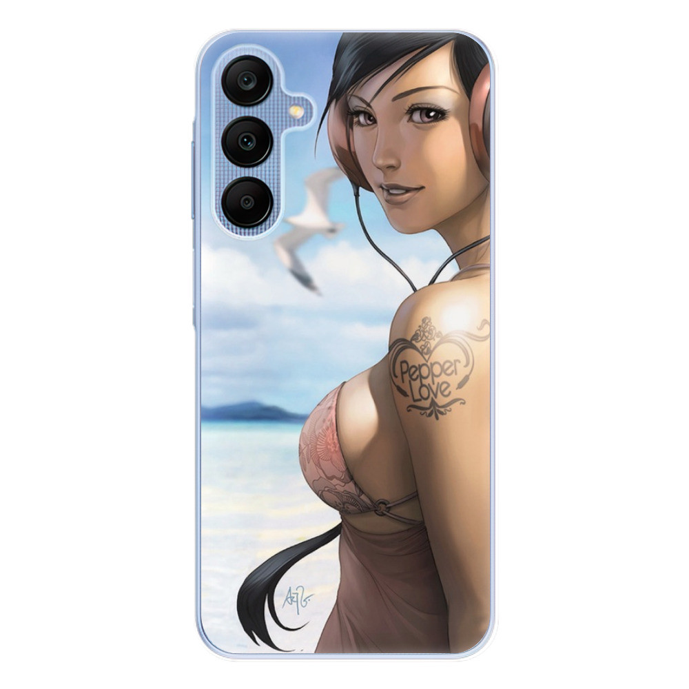 Odolné silikónové puzdro iSaprio - Girl 02 - Samsung Galaxy A25 5G