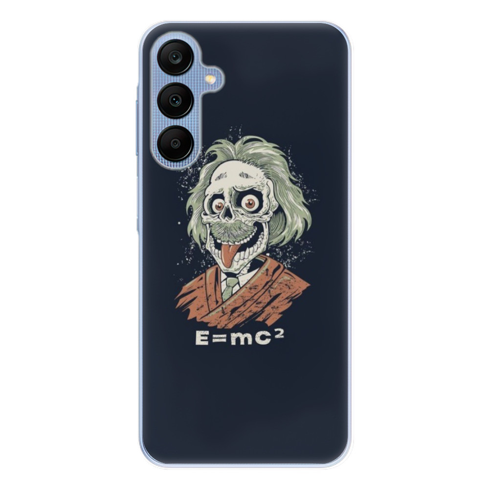 Odolné silikónové puzdro iSaprio - Einstein 01 - Samsung Galaxy A25 5G