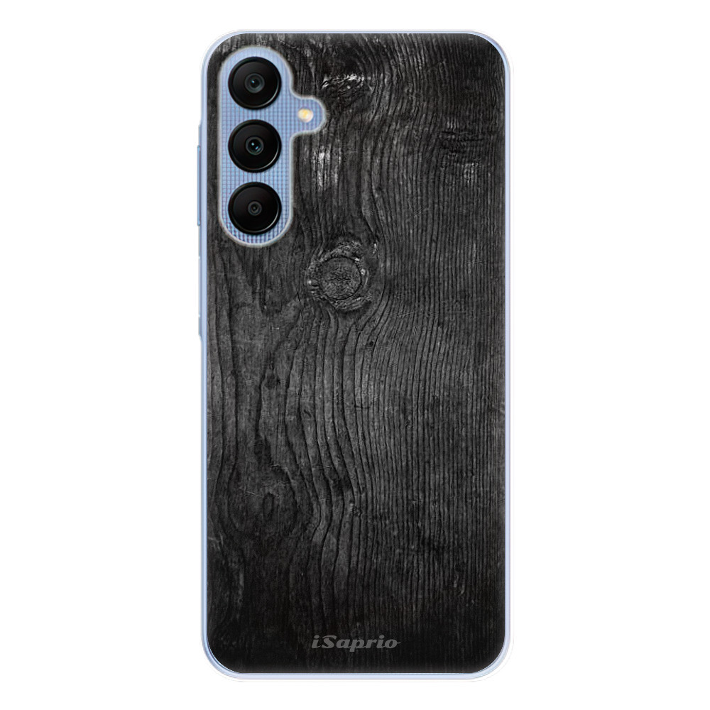 Odolné silikónové puzdro iSaprio - Black Wood 13 - Samsung Galaxy A25 5G