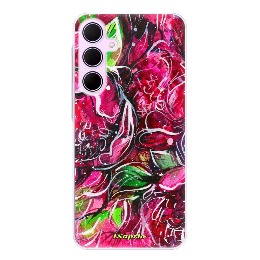Odolné silikónové puzdro iSaprio - Burgundy - Samsung Galaxy A35 5G