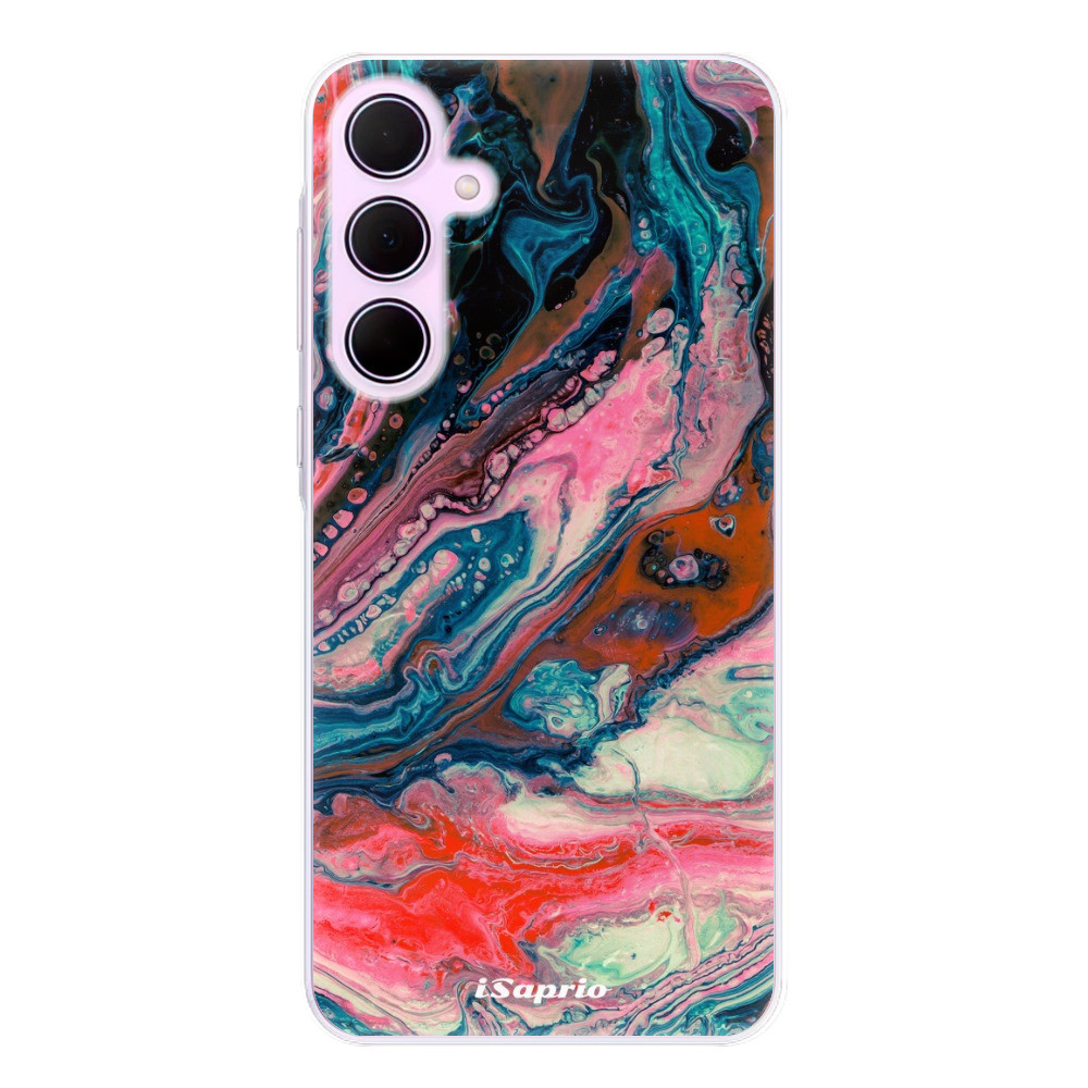 Odolné silikónové puzdro iSaprio - Abstract Paint 01 - Samsung Galaxy A35 5G